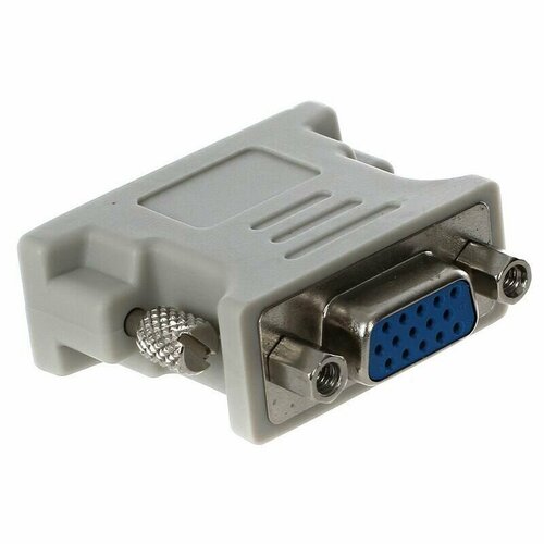 Переходник Aopen DVI-I --> VGA(15F) набор из 3 штук переходник dvi i vga cablexpert a dvi vga bk 29m 15f черный