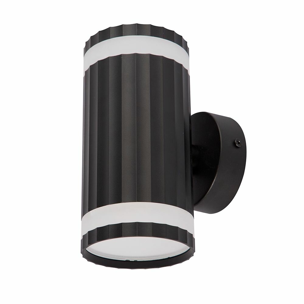 Светильник настенный Feron HL3690 OLYMPUS 12W, 230V, 2*GX53, чёрный IP20 - фото №2