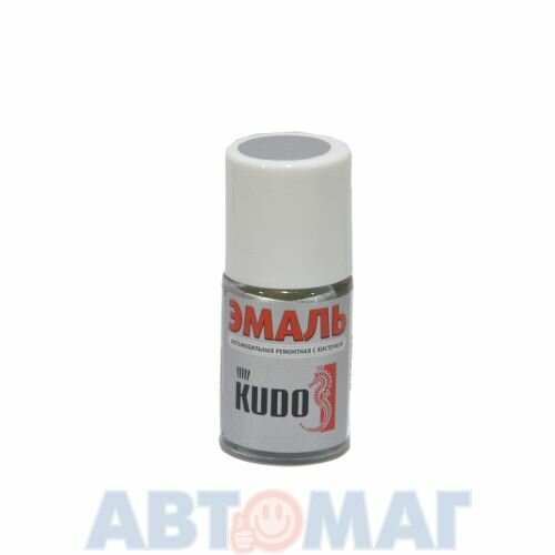 Эмаль алкидная автомобильная номерная металлик с кисточкой 
