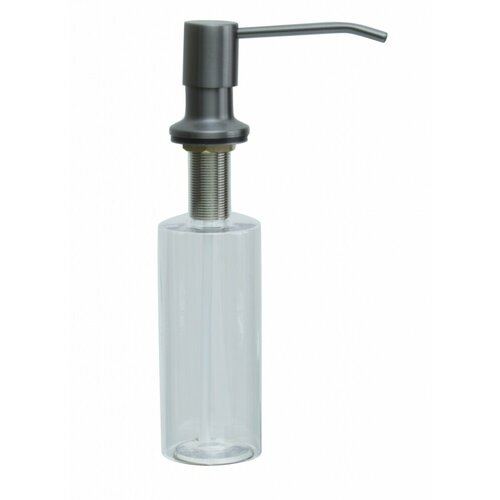 Дозатор врезной круг для мойки 300мл графит HANSEN H29027-Р 1100₽