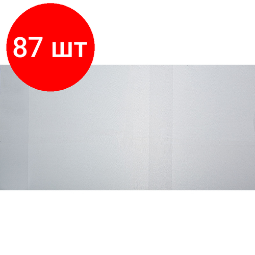 Комплект 87 штук, Обложка для уч. универсальная А5 227x435, ПВХ 110 мкм комплект 52 штук обложка для уч универсальная а5 227x435 пвх 110 мкм