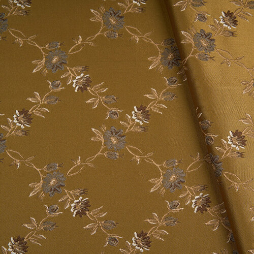 Ткань мебельная интерьерная для обивки мебели шитья декора рукоделия с рисунком с цветочным принтом 2480₽