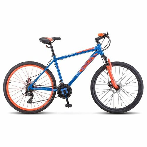 фото Велосипед stels navigator 500 d 26" f020 (2022) lu096004 lu088916 18" синий/красный