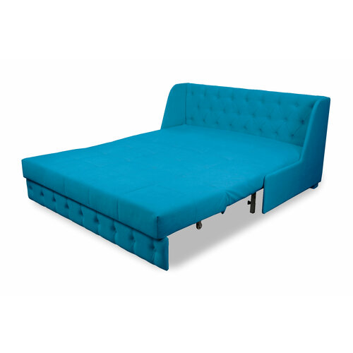 Диван-кровать Майами-1 (120) механизм аккордеон микровелюр голубой Grand Family