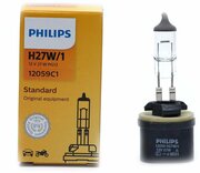 Лампа автомобильная галогенная Philips Standard 12059C1 H27W/1 12V 27W PGJ13 3200K 1 шт.