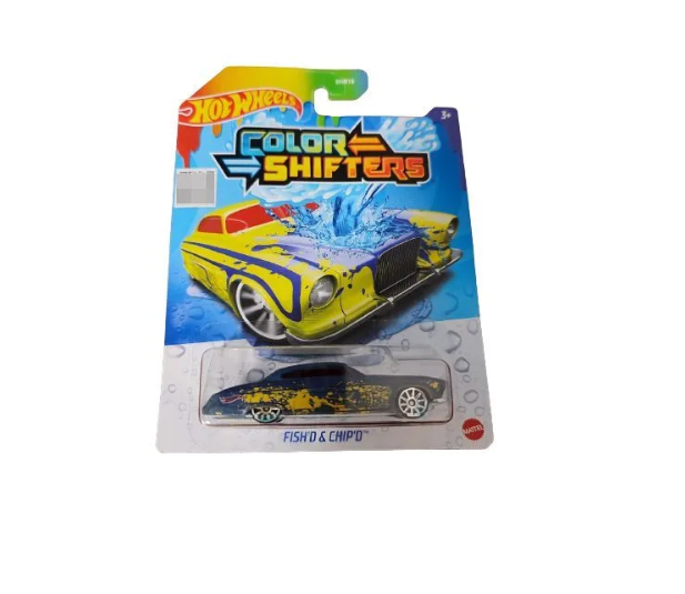 Машинка Hot Wheels Color Shifters меняющая цвет Fish D Chip D BHR31 / BHR15