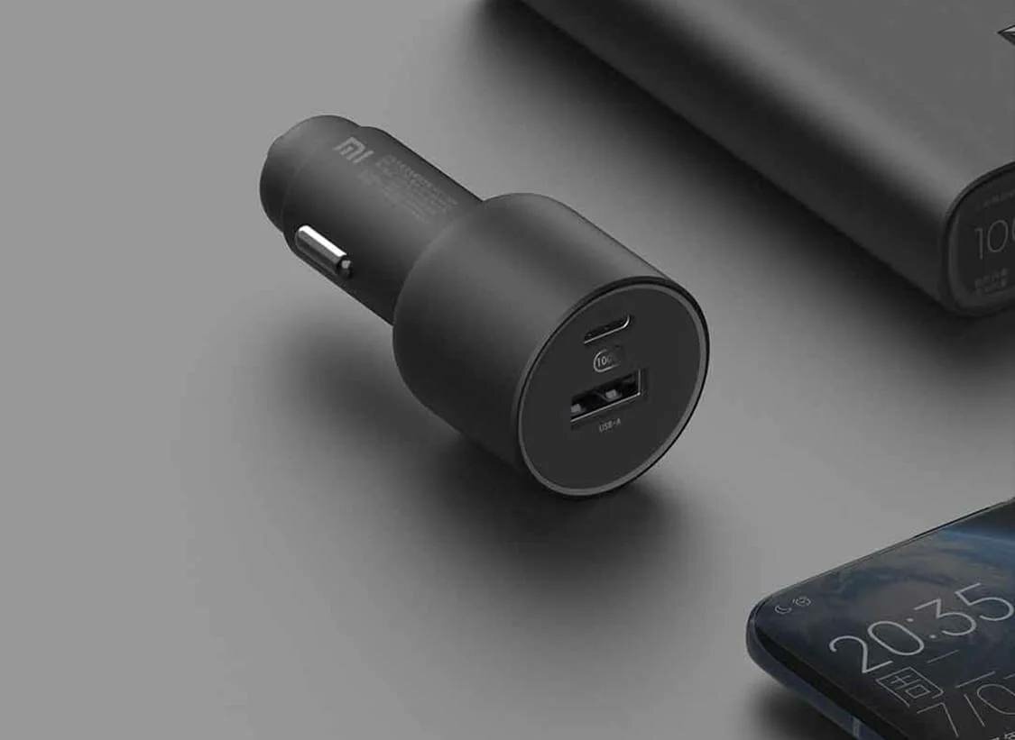 Автомобильное зарядное устройство Xiaomi Car Charger 100W (CC07ZM) - фото №18