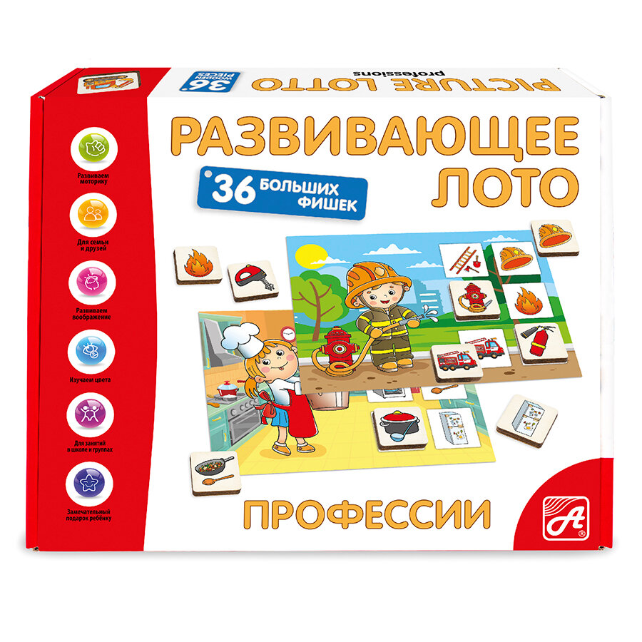 Настольная игра Русские деревянные игрушки Лото Игрушки - фото №12