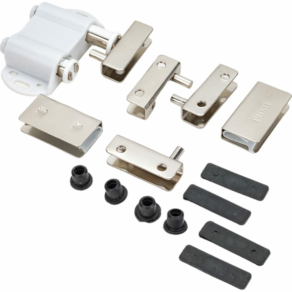 Комплект петель для 2 стеклянных дверей Tech-Krep 148170