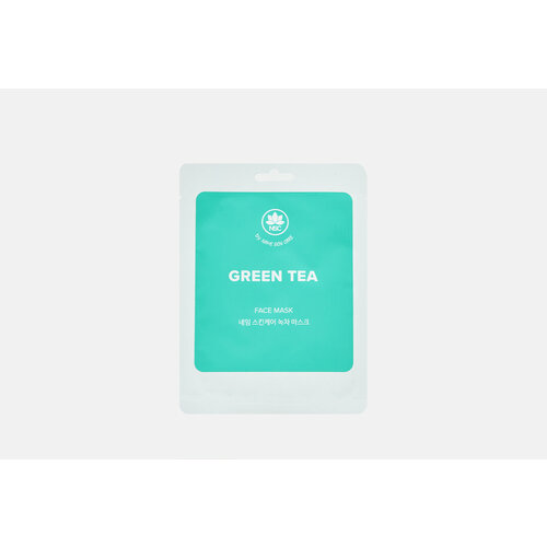 Тканевая маска для лица с Зеленым чаем Name Skin Care, Sheet Face Mask GREEN TEA 1шт name skin care тканевая маска для лица с зеленым чаем name skin care 22 гр