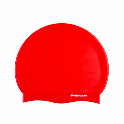 фото Силиконовая шапочка увеличенного размера swimroom "swimroom l", цвет красный