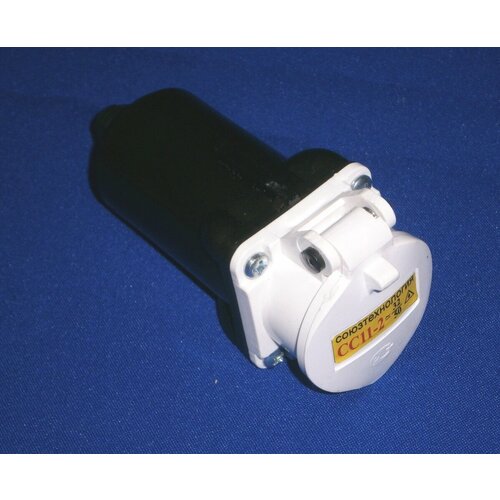 Электроразъем силовой 2-х контактный «Розетка кабельная