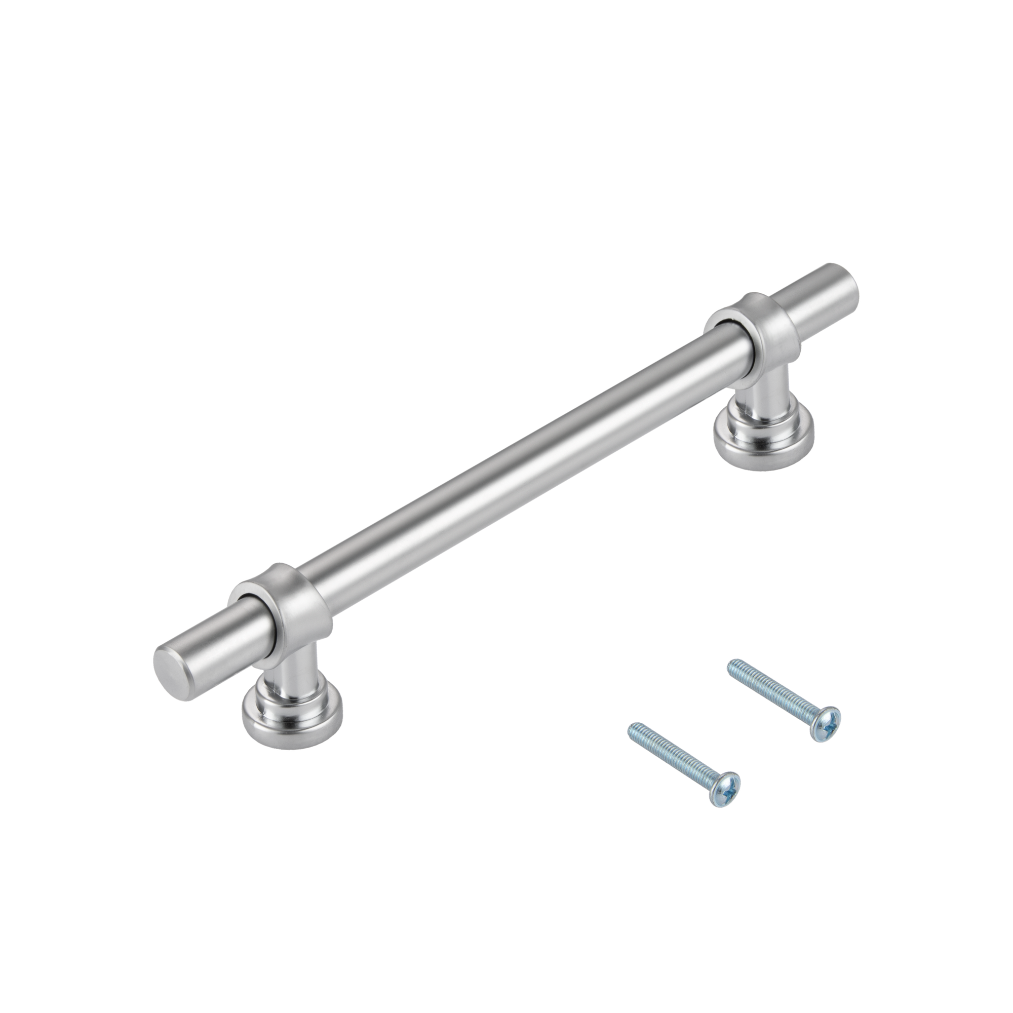 Мебельные ручки - скобы EDSON 3802-128-SCHR (комплект 2 штуки) | хром