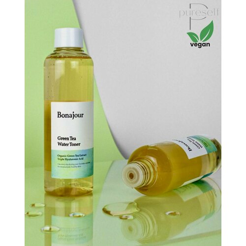 Bonajour Green Tea Water Toner (Vegan) / Тонер с экстрактом зеленого чая (веганская)