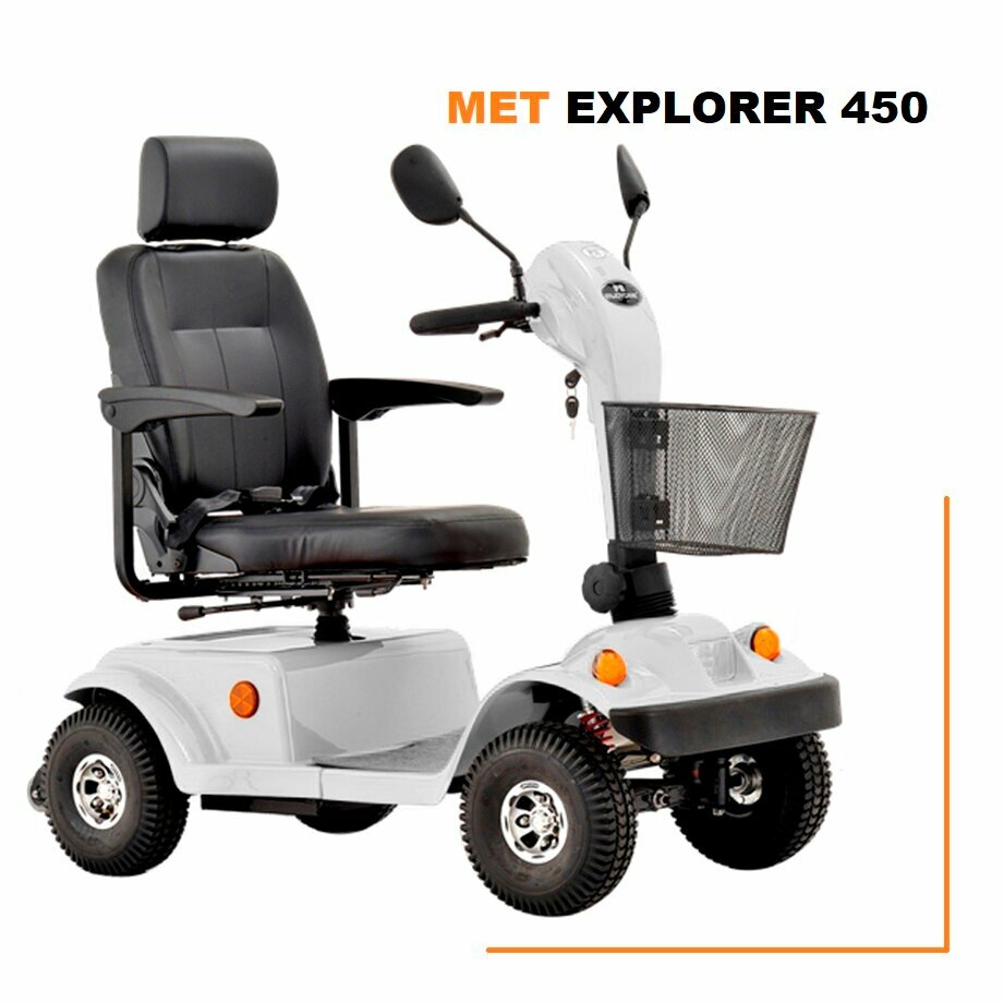 Кресло-коляска скутер электр. MET EXPLORER 450 (17712)