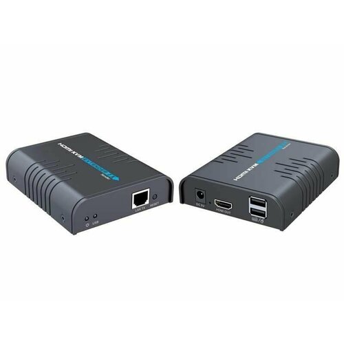 LKV373KVM LENKENG Комплект для передачи HDMI + USB по Ethernet