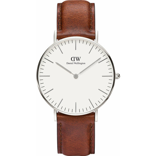 фото Наручные часы daniel wellington, серебряный, белый