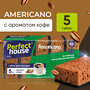 Губки для мытья посуды Perfect House Americano с ароматом кофе для уборки кухни и ванны, набор 5 шт