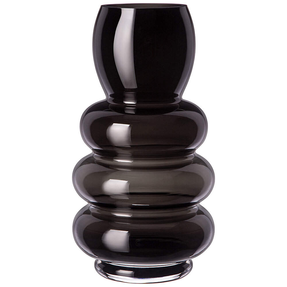 фото Ваза woody grey 29.5 cm Bronco (194999)