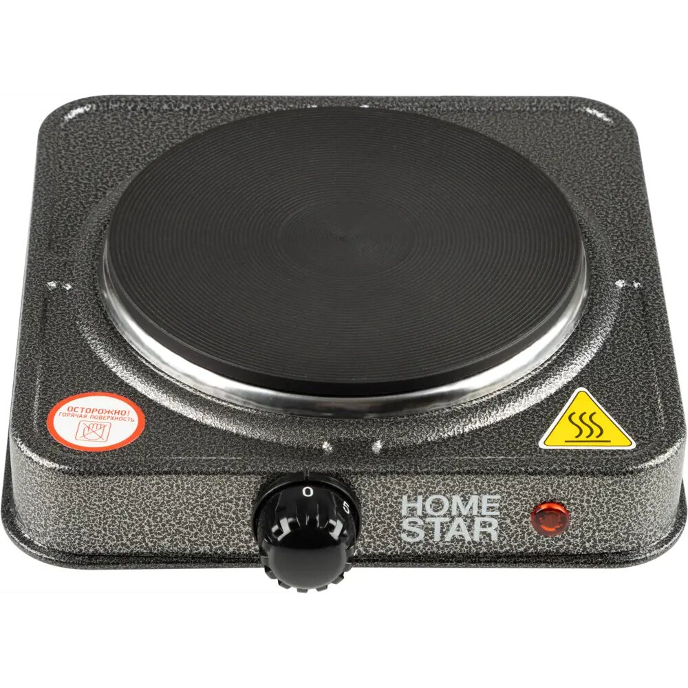 Электрическая плитка HomeStar HS-1102 45067 см 1 конфорка цвет серый — фото 3