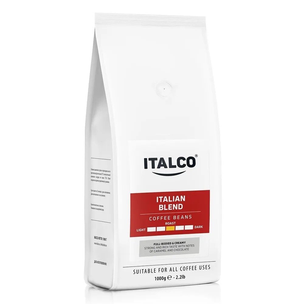 Кофе в зернах Italco Italian Blend, 1 кг (Италко)