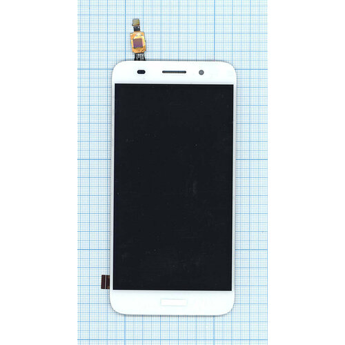 Дисплей для Huawei Y3 2017 белый задняя крышка для huawei y3 2017 cro u00 серый
