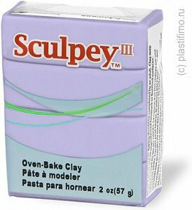 Полимерная глина Sculpey III 1216 (сиреневый) 57г