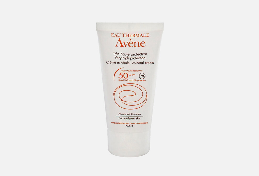 Солнцезащитный крем SPF50+ EAU THERMALE AVENE Mineral Cream / объём 50 мл