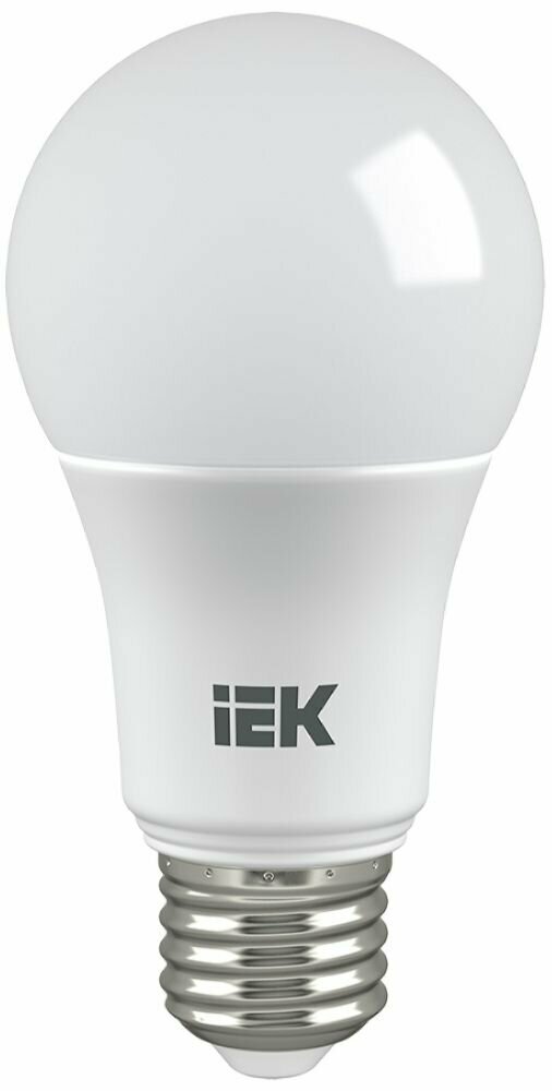 Светодиодная лампа IEK A60 E27 15 Вт 1350 лм 4000 К шар