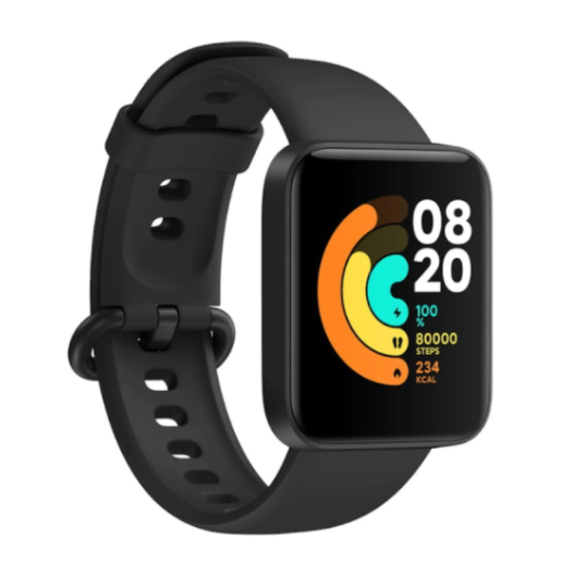 Смарт-часы Xiaomi Mi Watch Lite (MI WATCH LITE) черный - 1.4", TFT (TN), 320x320, IP68, Bluetooth
