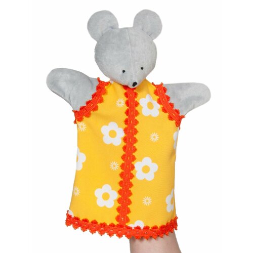 Кукла-перчатка Мышка-Норушка сказка Теремок 642₽