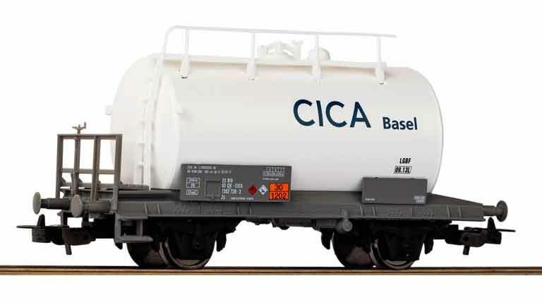 PIKO 27702 Вагон-цистерна 2-осная Zs CICA, H0, IV, SBB H0 1/87 16,5мм