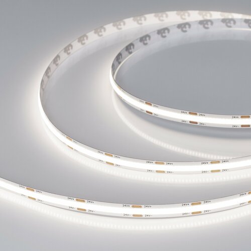 фото 031901(3) светодиодная лента cob-x544-8mm 24v day4000 (11.5 w/m, ip20, 5m) (arlight, -)