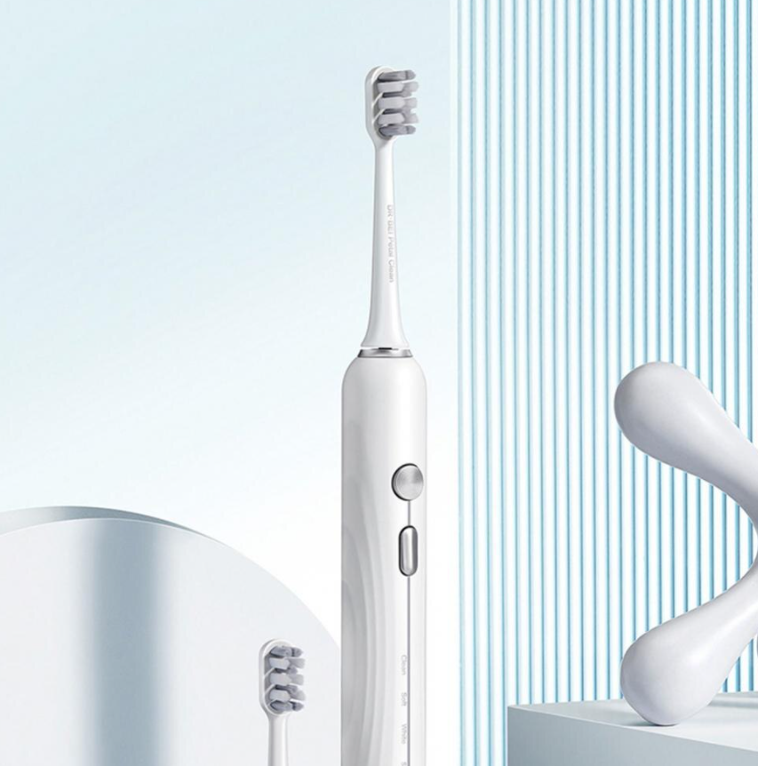 Звуковая электрическая зубная щетка DR.BEI Sonic Electric Toothbrush GY3 белая - фото №20