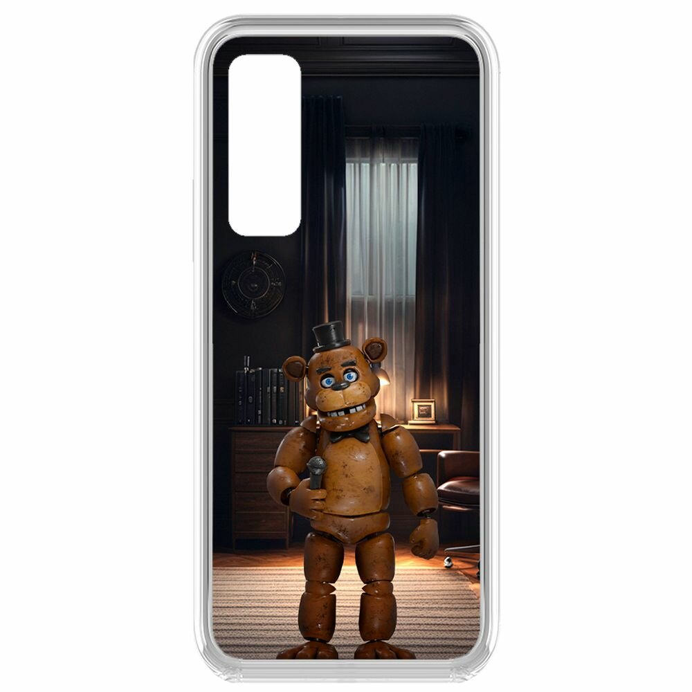Чехол-накладка Krutoff Clear Case фнаф - Медведь Фредди для Vivo Y53s