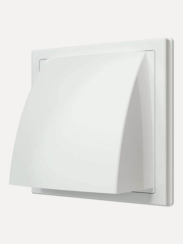 Изображение товара Вентиляционная решетка с клапаном ERA Street line 1515К511ФВ 150 x 150 мм белая