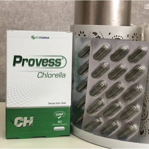 RC. Farma Provess Chlorella / Провесс Хлорелла, 60 капсул