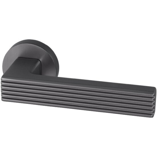 Ручка раздельная Armadillo R  URB52  LINE  LINE URB6  BPVD 77 вороненый никель