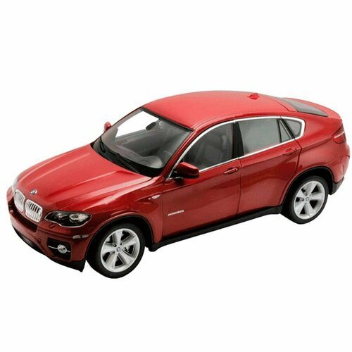 Машинка WELLY BMW X6 Красный / модель машины 1:38 с пружинным механизмом