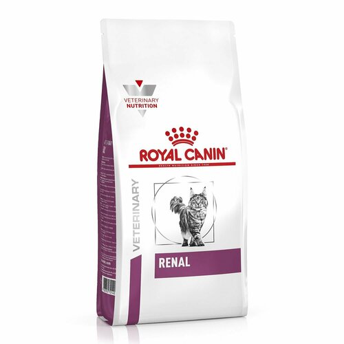 Корм для кошек ROYAL CANIN Renal RF23 лечение заболеваний почек 400г, 2 шт royal canin renal rf23 полнорационный сухой корм для кошек при хронической почечной недостаточности диетический 12 шт х 400 г