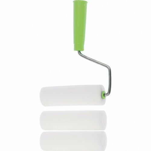 RUSSIA Валик Поролон с ручкой набор 2 шубки 65 мм D 42 мм D ручки 6 мм Сибртех 80440 460₽