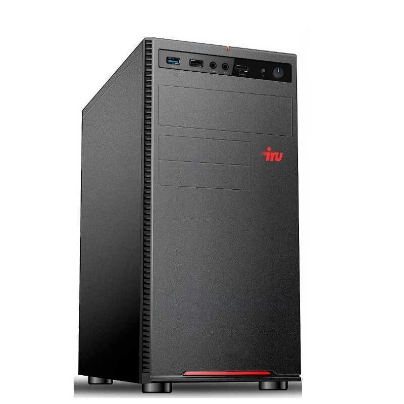 IRU Home 310H5SE (1973840)/Intel Core i3 10105/DDR4 16ГБ/512ГБ(SSD)/Intel UHD Graphics 630/без OS/black