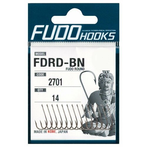 Крючки Fudo Round FDRD-BN 2701 BN №10