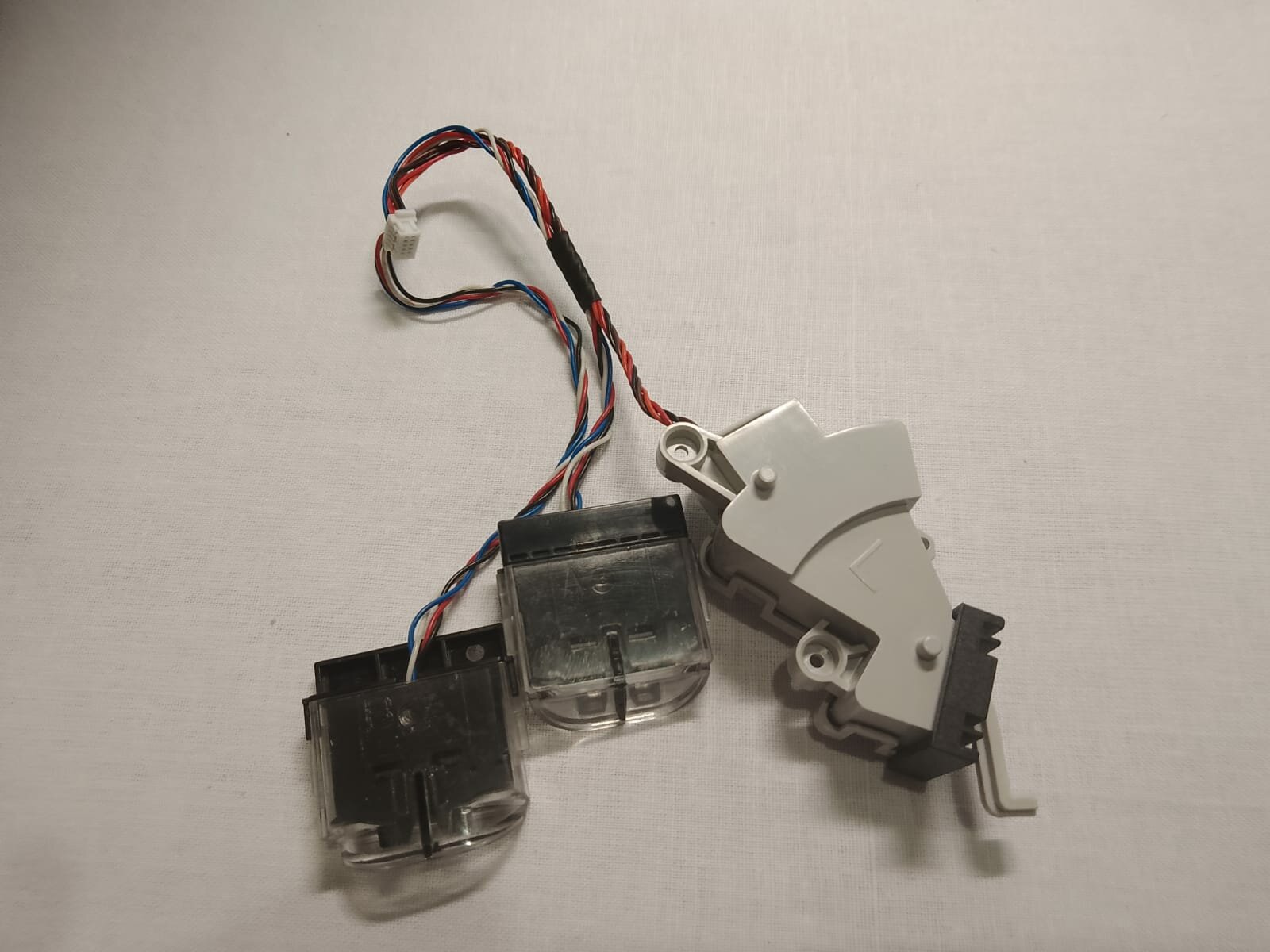 Механический датчик столкновения левый (L) + датчик высоты, падения для робота - пылесоса Roborock Robotic Vacuum Cleaner S502-00