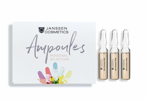 JANSSEN. Ampoules. 1917 Skin Contour Fluid Anti-age лифтинг-сыворотка с пептидами 7 х 2 мл