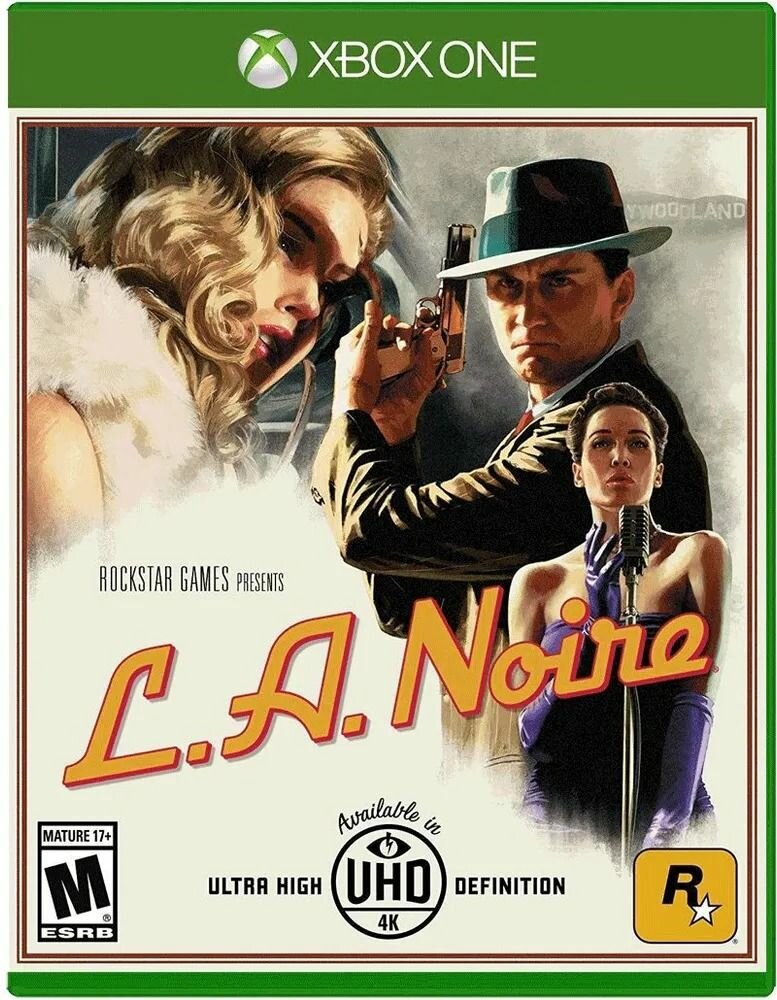 Игра L.A. Noire US (Xbox One Xbox Series Русские субтитры)