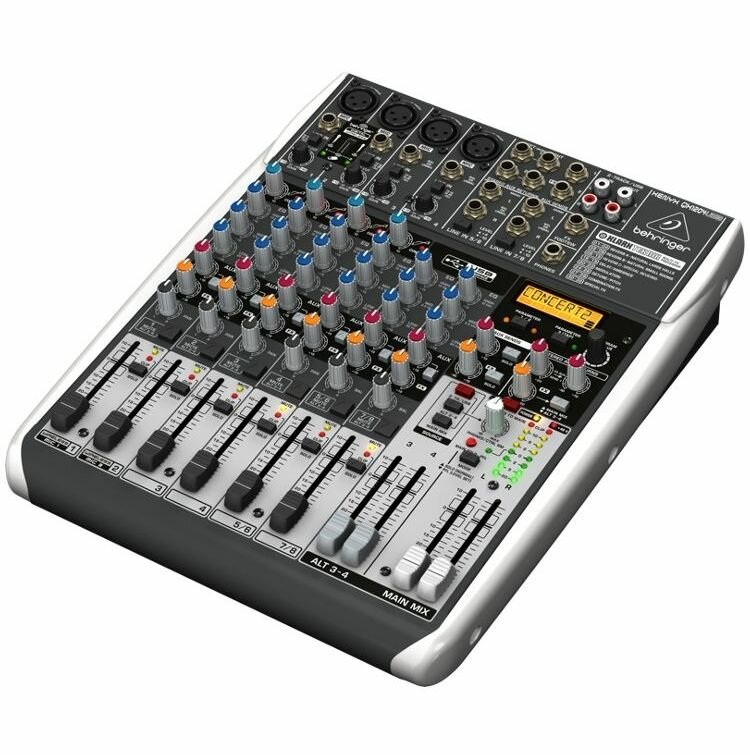 Behringer QX1204USB - Микшерный пульт, 4 микрофонных предусилителя XENYX