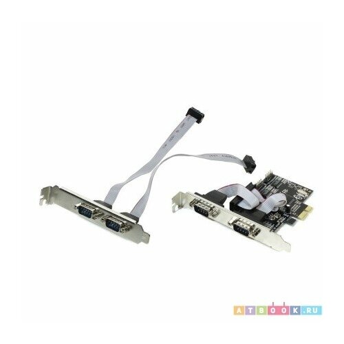 Orient XWT-PE4SV2 RTL Планка в корпус XWT-PE4SV2 контроллер pci e orient orient xwt pe2slp 2xcom oem