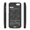 Фото #18 Чехол-аккумулятор InnoZone XDL-612 4000мАч Черный для iPhone 5/5S/SE