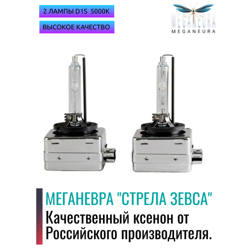 Ксенон D1S Две лампы 4300k Zeus Arrow Оригинал 35w 12v Меганевра 2888₽